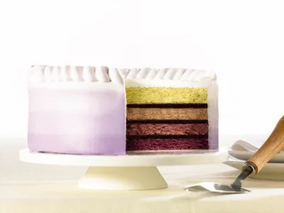 Tegral Satin Yellow Layer Cake