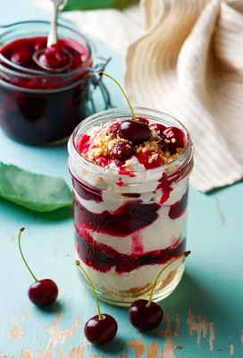Chocolate Cherry Verrine