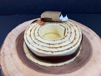Saffron & Almond Roll